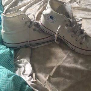 White high top converse